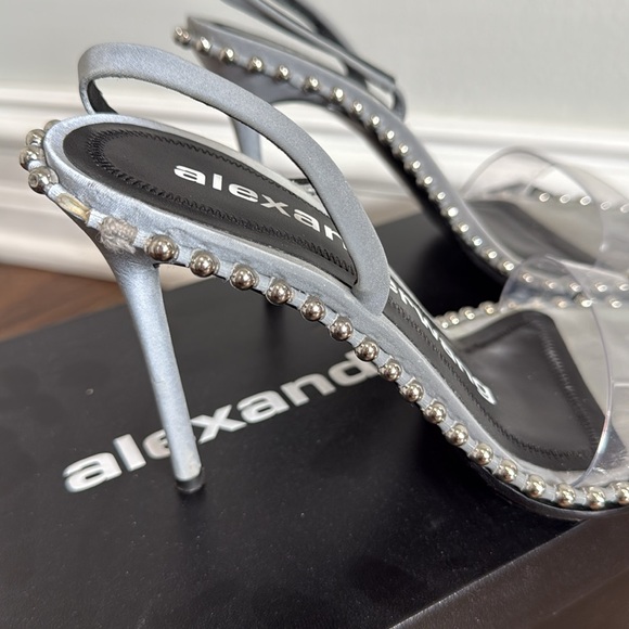 Alexander Wang studded Nova reflective sandal - Picture 6 of 8